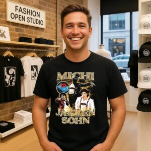 Michi Jakkensohn Billie Jean Graphic Vintage T-Shirt