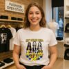 Michigan Basketball Hardest Working Team In America Caricature T-Shirt