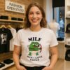 Milf Man I Love Frogs Cupid Pepe T-Shirt