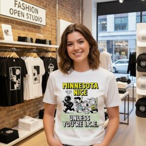 Minnesota Nice Unless You’re Ice Snoopy Peanuts T-Shirt