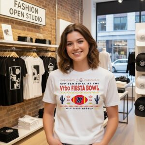 Mississippi Rebels Cfp Semifinal At The Fiesta Bowl 2026 T-Shirt