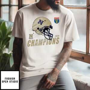 Navy Midshipmen Football To The Champions 2026 Autozone Liberty Bowl Classic T-Shirt