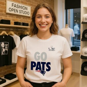 New England Patriots Go Pats Super Bowl Lx T-Shirt