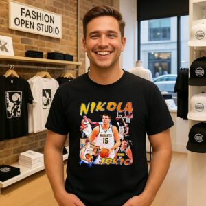 Nicola Jokic Nikola Jokic Denver Nuggets Graphic T-Shirt