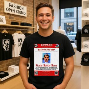 Nicolas Maduro Moros Wanted Venezuela Maria Corina Machado T-Shirt