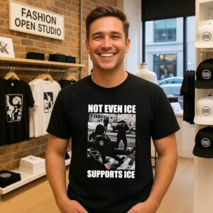 Not Even Ice Supports Ice Funny Moment T-Shirt