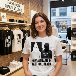 Now Available In Tactical Black Anti Ice Protest T-Shirt