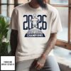 Ole Miss Rebels 2026 Sugar Bowl Champs T-Shirt