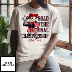Ole Miss Rebels NCAA Sugar Bowl Game Champions 2026 Mascot T-Shirt