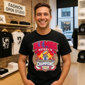 Ole Miss Vrbo Fiesta Bowl Champions 2026 Vintage T-Shirt
