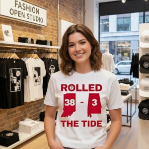 Olled The Tide 38-3 Alabama Football Victory T-Shirt
