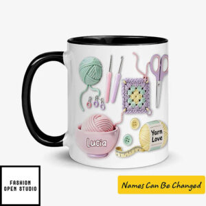 Personalized Yarn Lover Mug