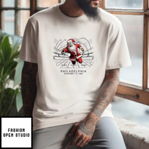 Philadelphia Eagles Vs Minnesota Vikings NFL Santa Claus Incident 1968 Meme T-Shirt