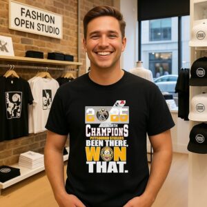 Pittsburgh Steelers 2025 Afc North Champions Been There Won That Classic T-Shirt