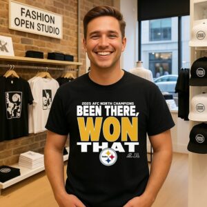 Pittsburgh Steelers 2025 Afc North Champions Been There Won That T-Shirt
