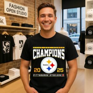 Pittsburgh Steelers Afc North Champions 2025 Classic T-Shirt