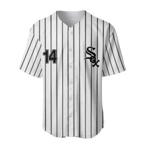 Pope Leo 14 White Sox Baseball Jersey