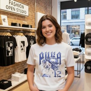 Puka Nacua Los Angeles Rams Dual Graphic T-Shirt