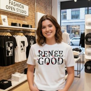 Renee Good Minneapolis Protest Flowers T-Shirt
