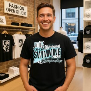 Riil Swimming Divisional Championships 2026 T-Shirt