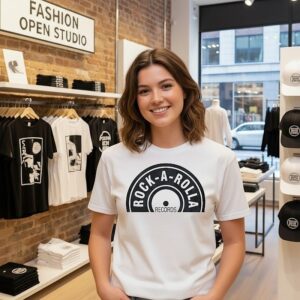 Rock-A-Rolla Records Retro T-Shirt