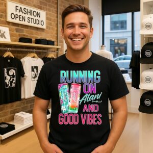 Running On Alani Nu And Good Vibes T-Shirt