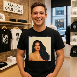 Salma Hayek Casting Polaroid T-Shirt