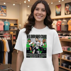 Sam Darnold Jaxon Smith-Njigba And Demarcus Lawrence Conference Champions Caricatures T-Shirt