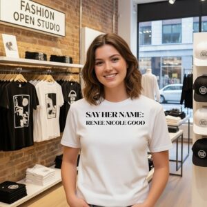 Say Her Name Renee Nicole Good Minneapolis Protest T-Shirt