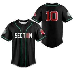 Section 10 Red Sox Baseball Jersey