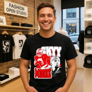Skyy Moore San Francisco 49ers Player Collage T-Shirt