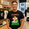 Snoopy Charlie Brown My Favorite Christmas Light Is Jesus T-Shirt