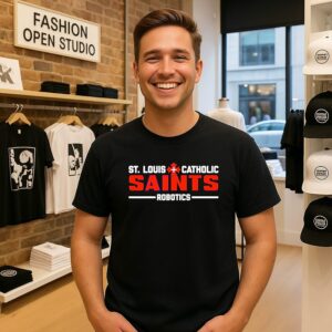 St Louis Catholic Saints Robotics Club T-Shirt