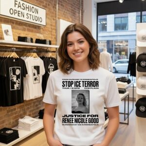 Stop Terror Justice For Renee Nicole Good T-Shirt