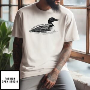 Stupid Canadian Wolf Bird Meme T-Shirt