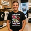 Tampa Baty Buccaneers 5 Years In A Row Nfc South Champions 2025 T-Shirt