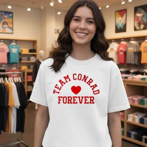 Team Conrad Forever Curved Heart Logo T-Shirt