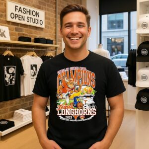 Texas Longhorns Cheez-It Citrus Bowl Champions 2025 Funny T-Shirt