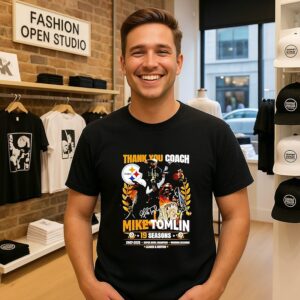 Thank You Coach Mike Tomlin 19 Seasons 2007 2025 T-Shirt