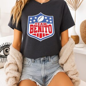 The Benito Bowl Show Football Bowl Halftime Show NFL Logo T-Shirt