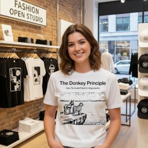 The Donkey Principle How To Avoid Foolish Argument T-Shirt