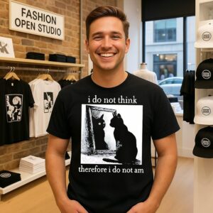 Therefore I Do Not Am Cat T-Shirt