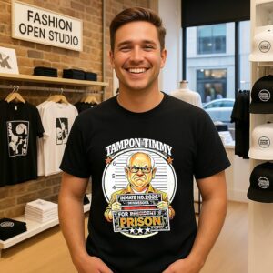 Tim Walz Tampon Tim For Prison Inmate No 2026 T-Shirt