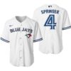 Toronto Blue Jays Springer 4 Baseball Jersey