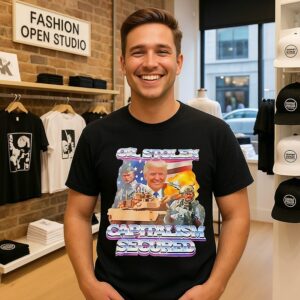 Trump Oil Stolen Capitalism Secured T-Shirt