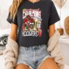 Undefeated Season Indiana Hoosiers Cfp 2025 National Champions Mascot T-Shirt