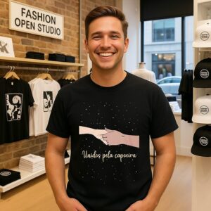 Unidos Pela Capoeira Hand T-Shirt