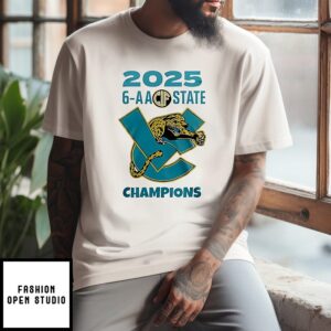 Valley Center Jaguars Cif State Division 6-Aa Champions 2025 T-Shirt