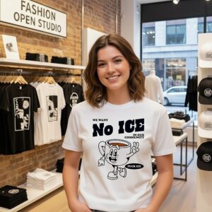 We Want No Ice In Our Community Fck Ice T-Shirt