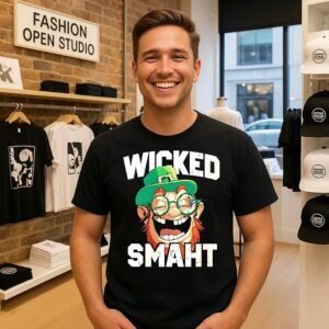 Wicked Smaht St Patrick’s Day 2026 T-Shirt